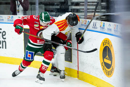 Frölundas Nicklas Lasu och Brynäs Marcus Björk