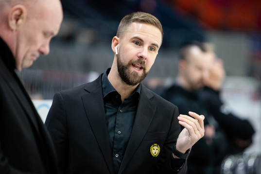 Brynäs assisterande tränare Viktor Stråhle