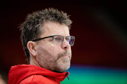Frölundas materialförvaltare Håkan Olofsson innan