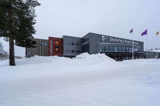 Skellefteå Kraft Arena exteriört