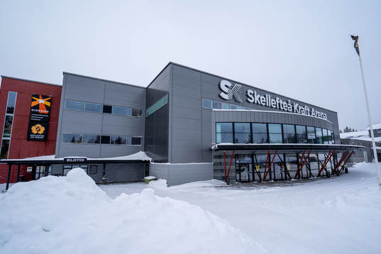 Skellefteå Kraft Arena exteriört