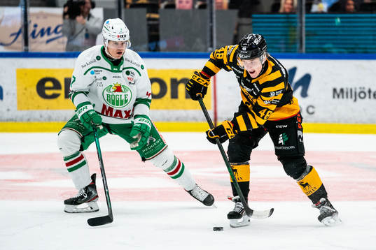 Rögles Erlend Lesund och Skellefteås Jonatan Berggren