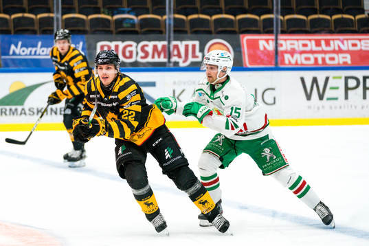 Skellefteås Jonathan Johnsson och Rögles Simon Ryfors