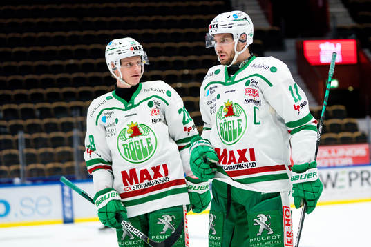 Rögles Anton Bengtsson och Mattias Sjögren deppar