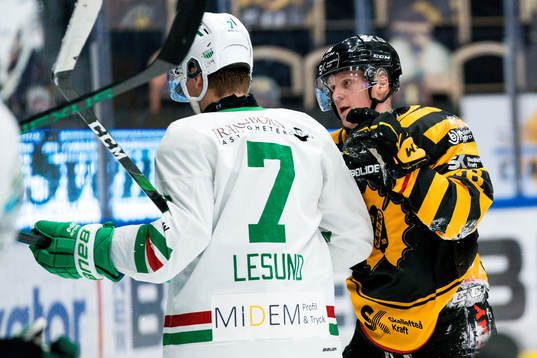 Skellefteås Linus Lindström och Rögles Erlend Lesund