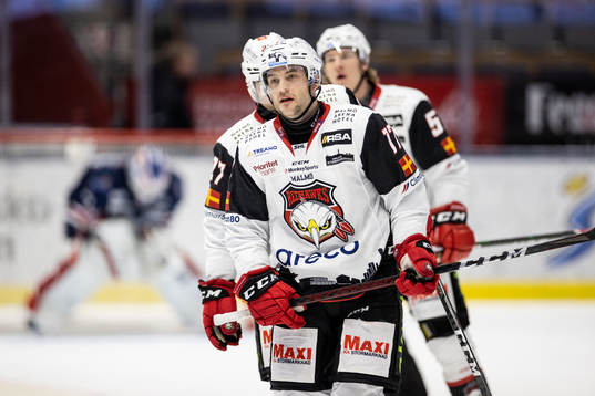 Malmö Redhawks Pathrik Westerholm jublar