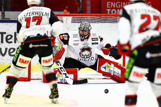 Malmö Redhawks målvakt Oscar Alsenfelt