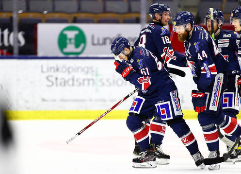 Linköpings Markus Ljungh jublar