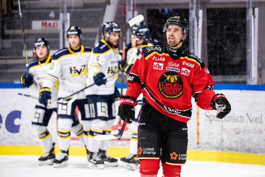 Luleås Eddie Larsson deppar