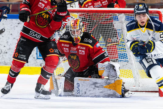 Luleås målvakt Joel Lassinantti