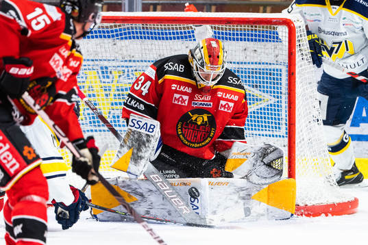 Luleås målvakt Joel Lassinantti