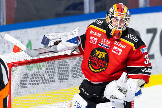 Luleås målvakt Joel Lassinantti