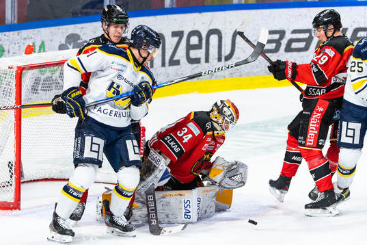 Luleås målvakt Joel Lassinantti