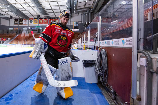 Luleås målvakt Joel Lassinantti