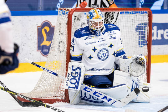 Leksands målvakt Janne Juvonen