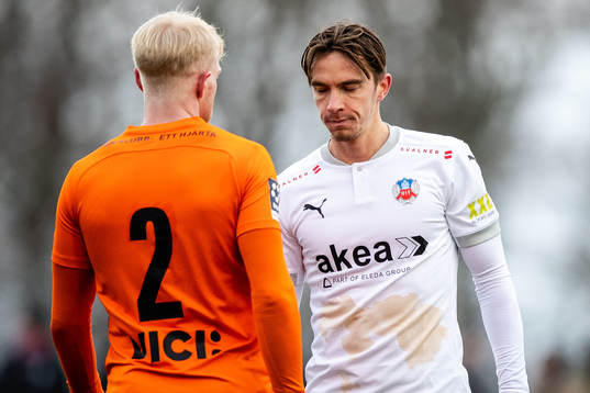 Helsingborgs Daniel Krutzen deppar
