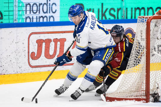 Leksands Martin Karlsson och Djurgårdens Robert Nardella