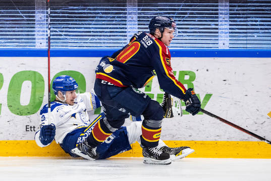 Leksands Jon Knuts och Djurgårdens Tobias Ekberg
