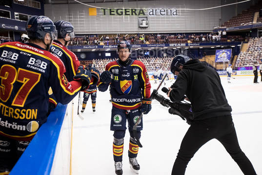 Djurgårdens Tobias Ekberg jubel