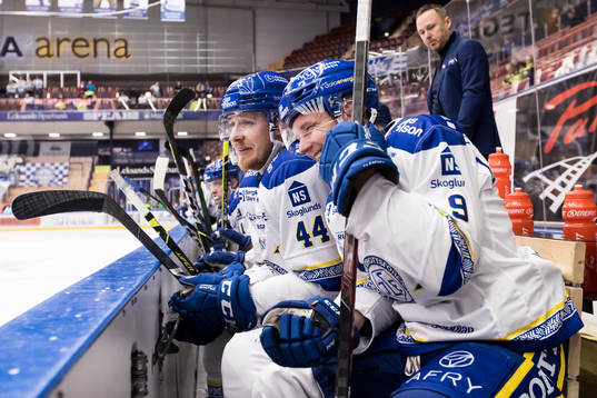 Leksands Carter Ashton och Patrik Zackrisson