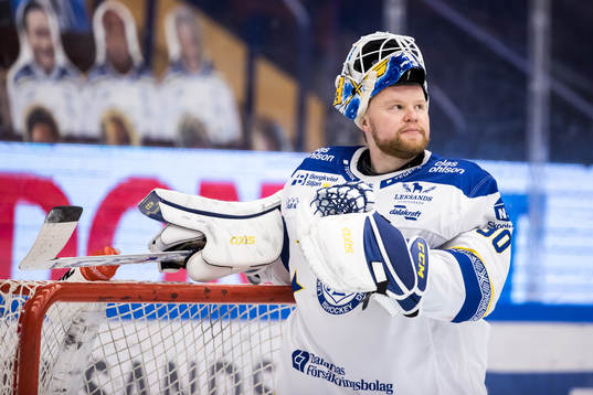 Leksands målvakt Janne Juvonen