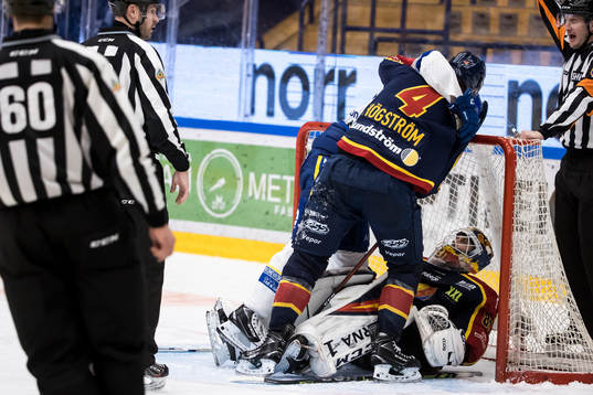 Leksands Mattias Ritola och Djurgårdens Marcus Högström
