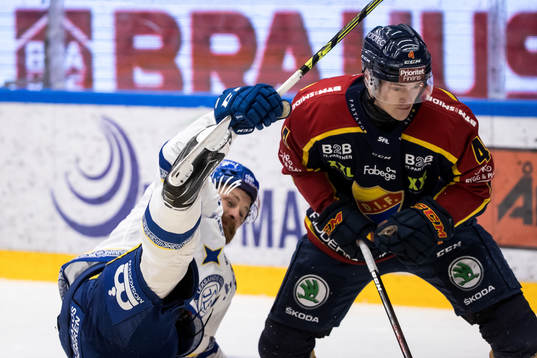 ???under ishockeymatchen i SHL mellan Leksand och