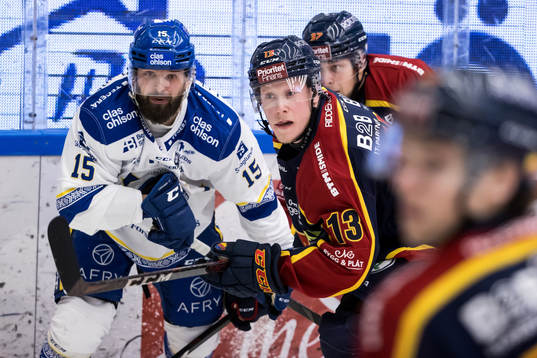Leksands Otto Paajanen och Djurgårdens Kalle Östman