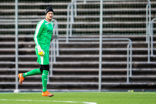 Helsingborgs målvakt Anders Lindegaard