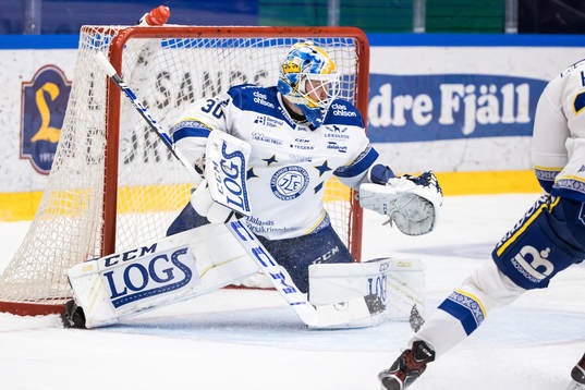 Leksands målvakt Janne Juvonen