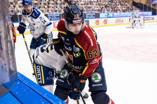???under ishockeymatchen i SHL mellan Leksand och