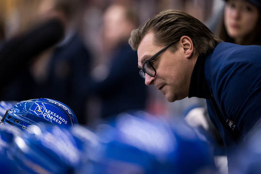 Leksands tränare Björn Hellkvist