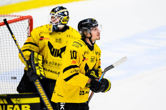 Västerås målvakt Jesper Myrenberg och Jimmie Jansson