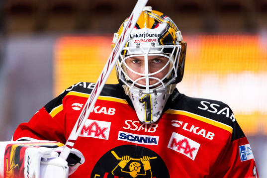 Luleås målvakt Jesper Wallstedt