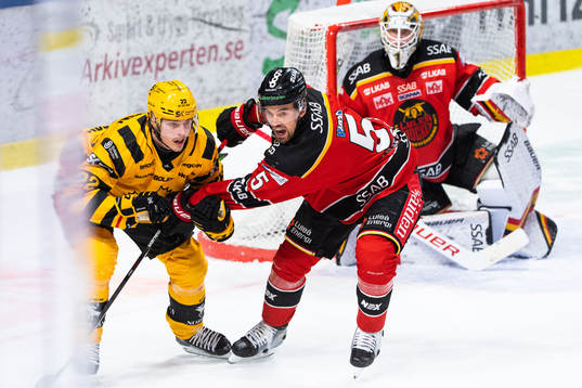 Skellefteås Jonathan Johnson och Luleås Eddie Larsson