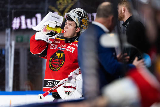Luleås målvakt Jesper Wallstedt