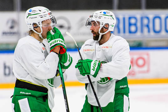 Niklas Hansson och Taylor Matson