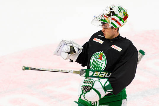 Rögles målvakt Johan Gustafsson