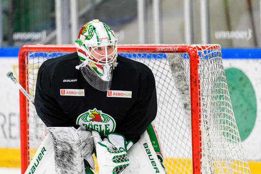 Målvakt Johan Gustafsson