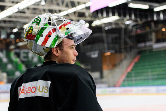 Rögles målvakt Johan Gustafsson