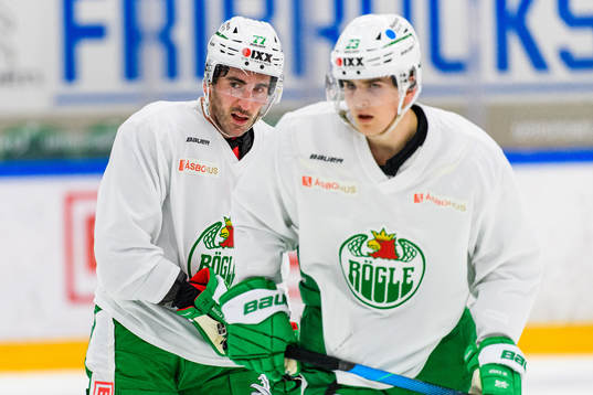 Rögles Joey LaLeggia och Melker Eriksson