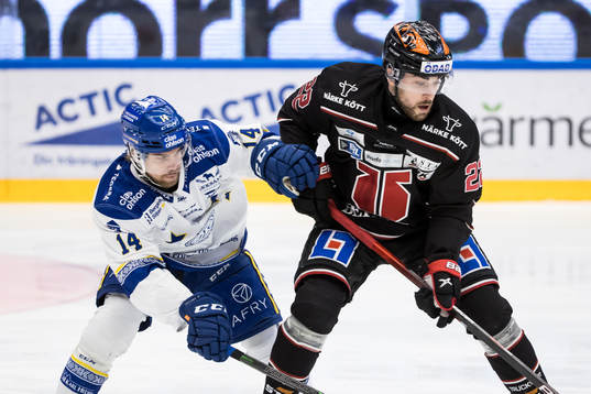 Leksands Oskar Lang och Örebros Jonathan Andersson