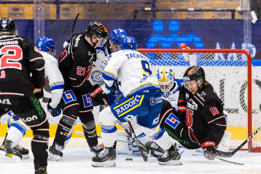 Örebros Linus Öberg och Rodrigo Abols mot Leksands