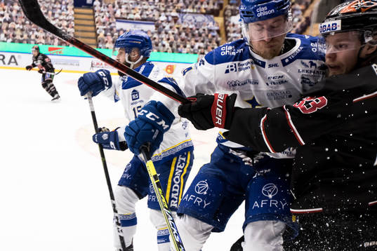 Leksands Carter Ashton och Örebros Christopher Mastomäki