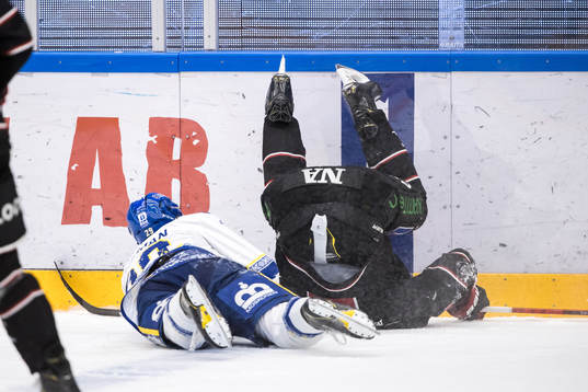 Örebros Stefan Warg  och Leksands Emil Heineman