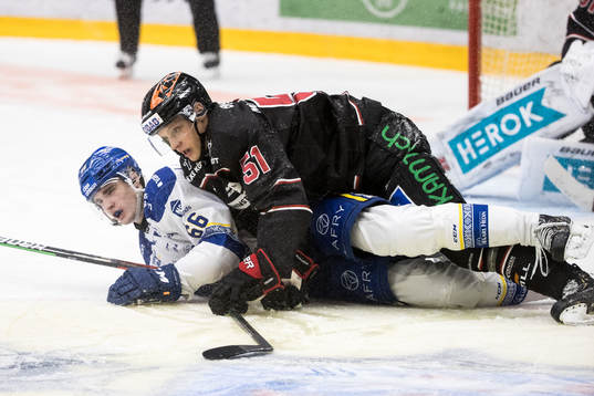 Leksands Nils Åman och Örebros Kristian Näkyvä