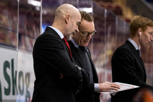 Örebros tränare Niklas Eriksson  och Örebros