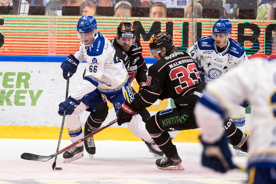 Leksands Nils Åman och Örebros Christopher Mastomäki