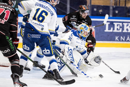 Leksands målvakt Janne Juvonen