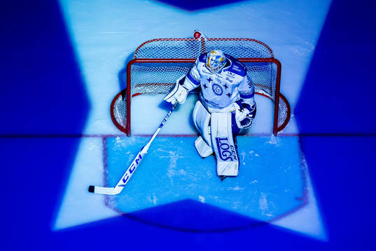 Leksands målvakt Janne Juvonen